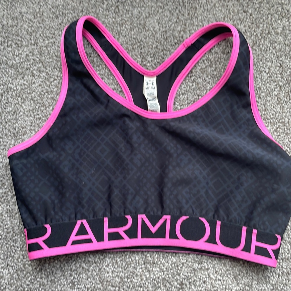 Under Armour compression sports bra